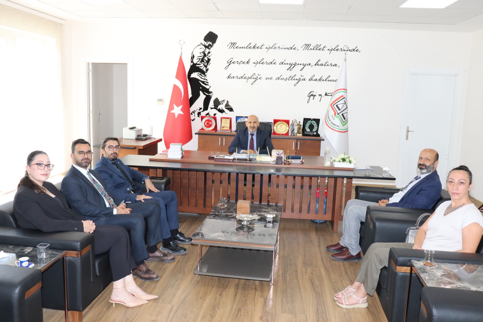 Göç ve Sığınmacılar Çalışma Grubu'ndan Gaziantep Barosu'na ziyaret